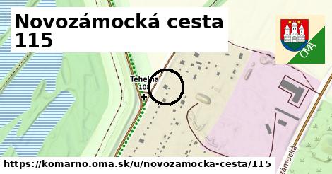 Novozámocká cesta 115, Komárno