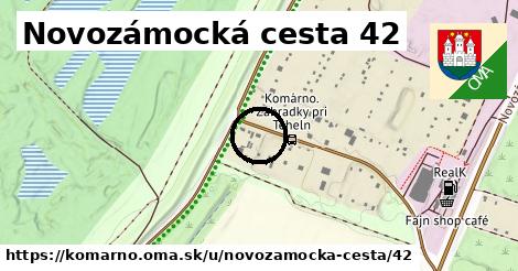 Novozámocká cesta 42, Komárno