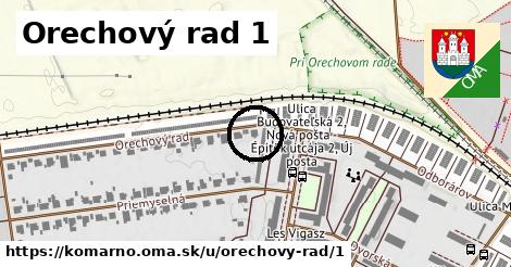 Orechový rad 1, Komárno