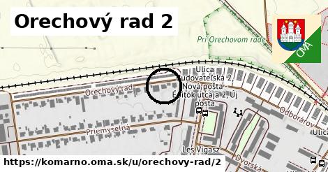 Orechový rad 2, Komárno