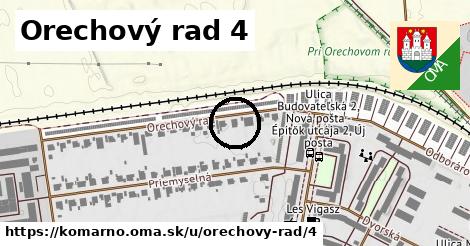 Orechový rad 4, Komárno