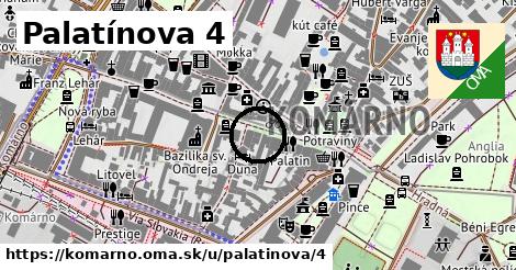 Palatínova 4, Komárno