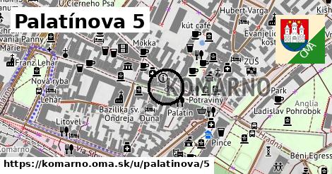 Palatínova 5, Komárno