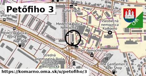 Petőfiho 3, Komárno