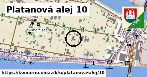 Platanová alej 10, Komárno