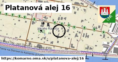 Platanová alej 16, Komárno