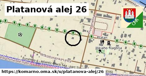 Platanová alej 26, Komárno