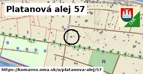 Platanová alej 57, Komárno