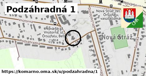 Podzáhradná 1, Komárno