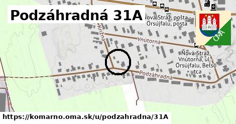 Podzáhradná 31A, Komárno