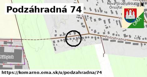 Podzáhradná 74, Komárno