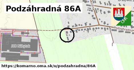 Podzáhradná 86A, Komárno