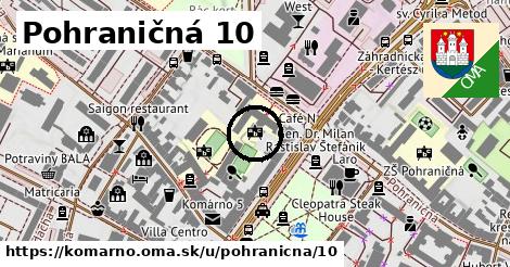 Pohraničná 10, Komárno