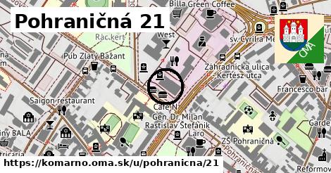 Pohraničná 21, Komárno