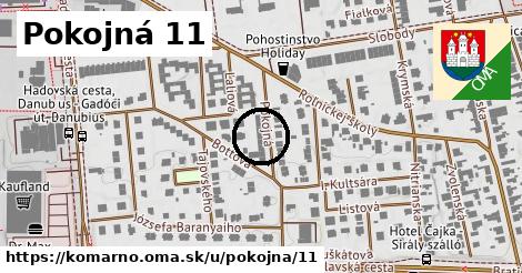 Pokojná 11, Komárno