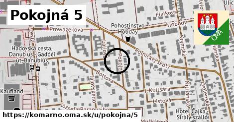 Pokojná 5, Komárno