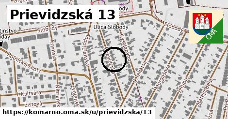 Prievidzská 13, Komárno