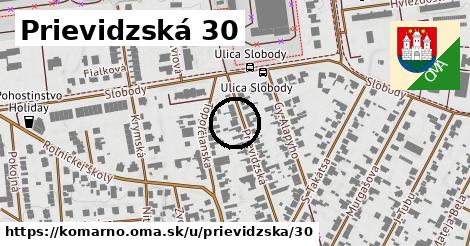 Prievidzská 30, Komárno