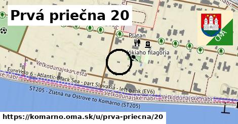 Prvá priečna 20, Komárno