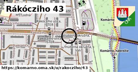 Rákócziho 43, Komárno