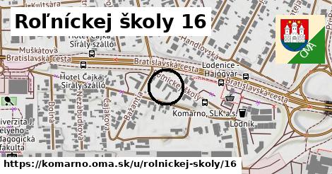 Roľníckej školy 16, Komárno