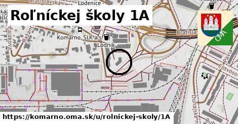 Roľníckej školy 1A, Komárno