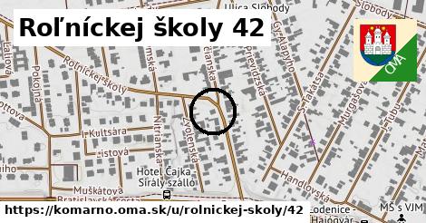 Roľníckej školy 42, Komárno