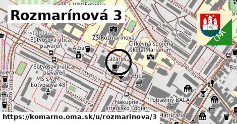 Rozmarínová 3, Komárno