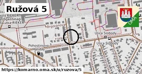 Ružová 5, Komárno