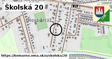 Školská 20, Komárno