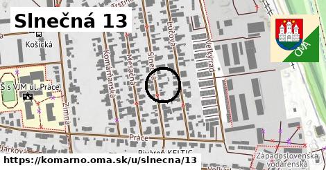Slnečná 13, Komárno