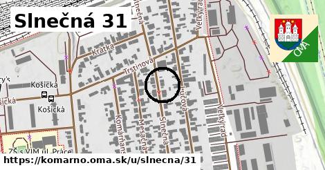 Slnečná 31, Komárno