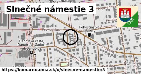 Slnečné námestie 3, Komárno