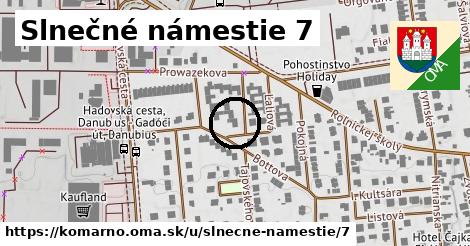 Slnečné námestie 7, Komárno