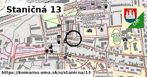 Staničná 13, Komárno