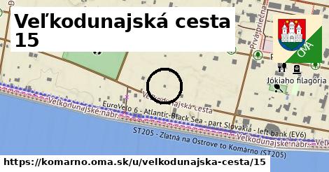 Veľkodunajská cesta 15, Komárno