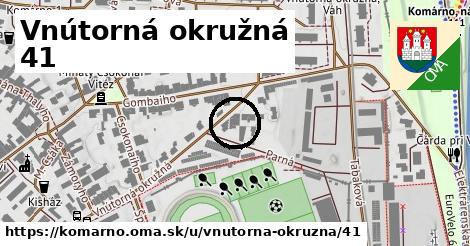 Vnútorná okružná 41, Komárno