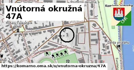 Vnútorná okružná 47A, Komárno