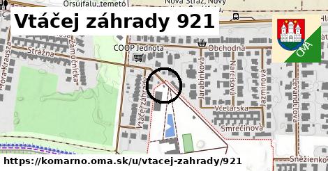 Vtáčej záhrady 921, Komárno