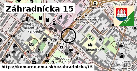 Záhradnícka 15, Komárno