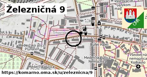 Železničná 9, Komárno