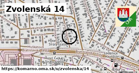 Zvolenská 14, Komárno