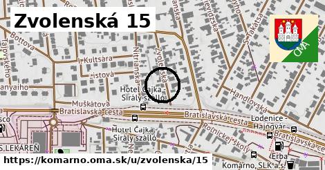 Zvolenská 15, Komárno