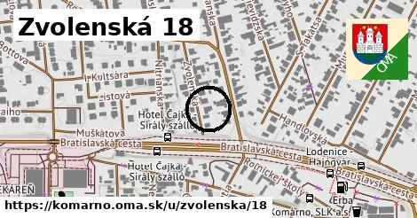 Zvolenská 18, Komárno