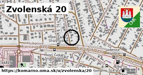 Zvolenská 20, Komárno