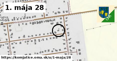 1. mája 28, Komjatice