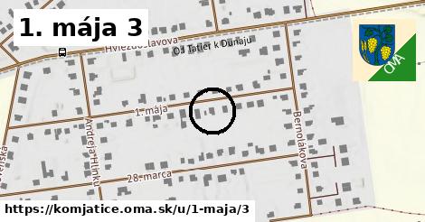1. mája 3, Komjatice