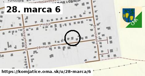 28. marca 6, Komjatice