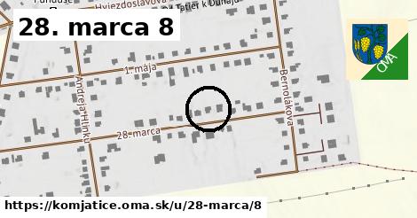 28. marca 8, Komjatice