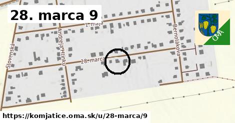 28. marca 9, Komjatice